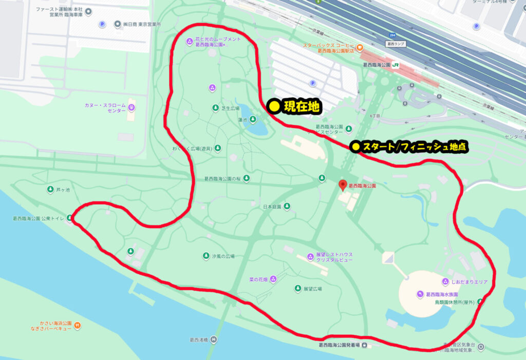 葛西臨海公園ランニングコース紹介|31らん(さいらん)