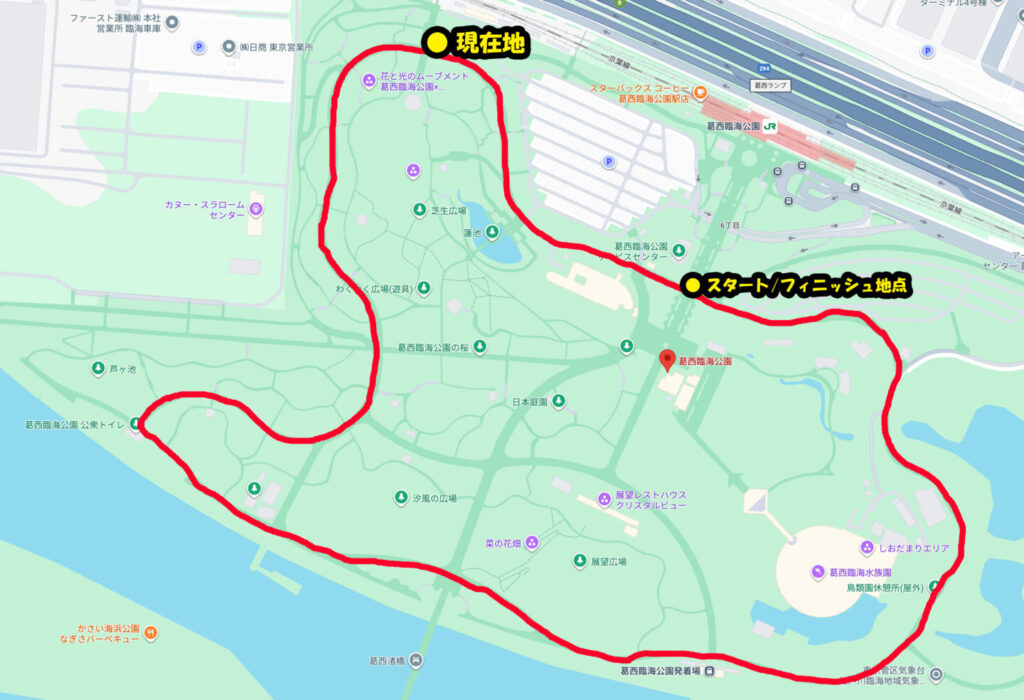 葛西臨海公園ランニングコース紹介|31らん(さいらん)