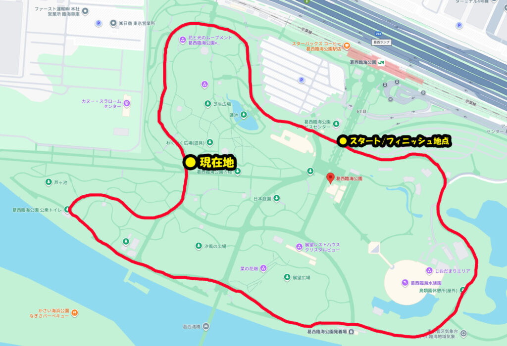 葛西臨海公園ランニングコース紹介|31らん(さいらん)