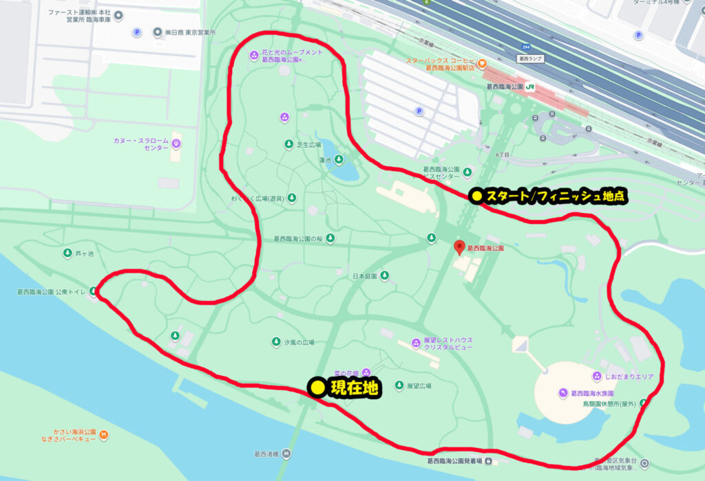 葛西臨海公園ランニングコース紹介|31らん(さいらん)