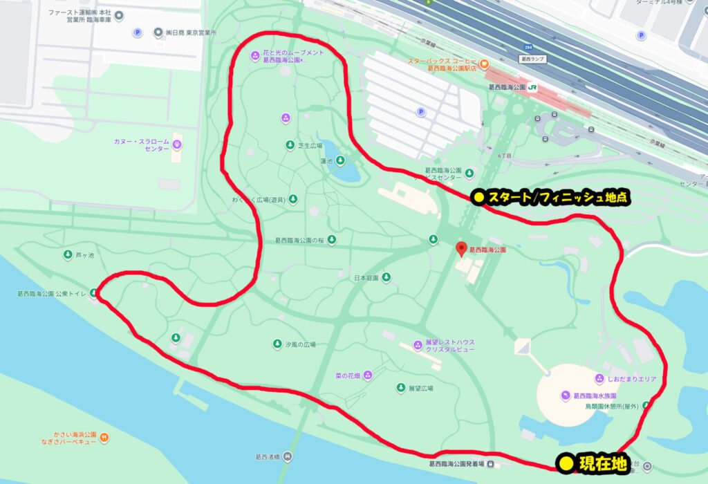 葛西臨海公園ランニングコース紹介|31らん(さいらん)