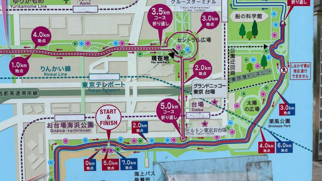 お台場ランニングコース紹介|31らん
