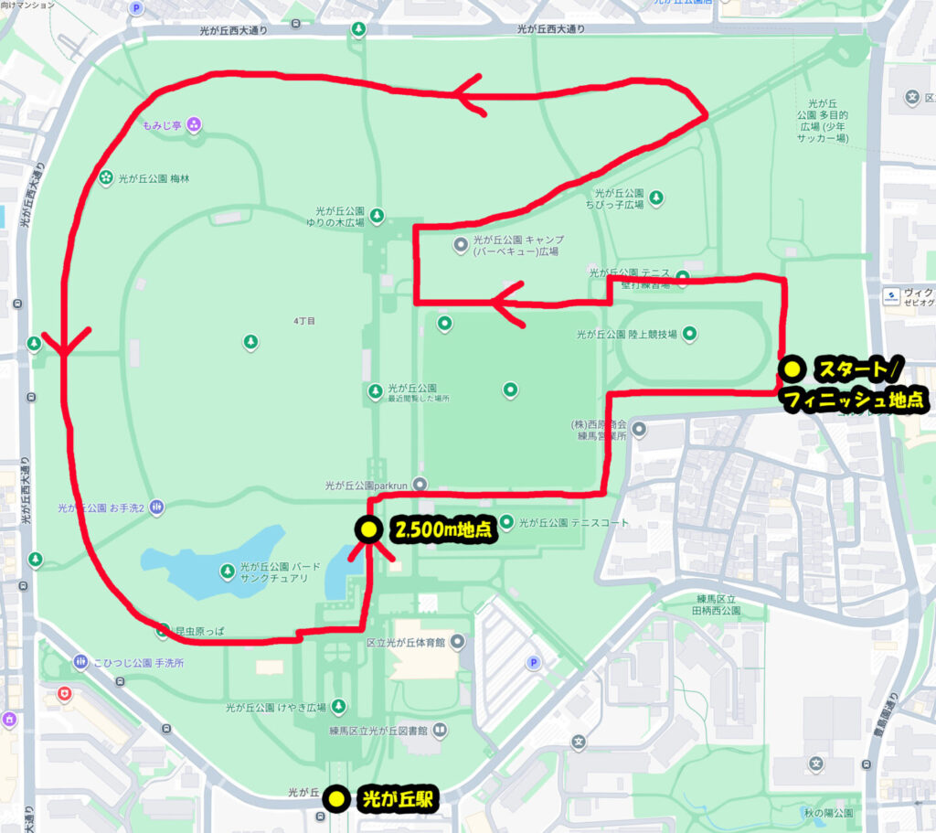 光が丘公園ランニングコースレビュー!31らん
