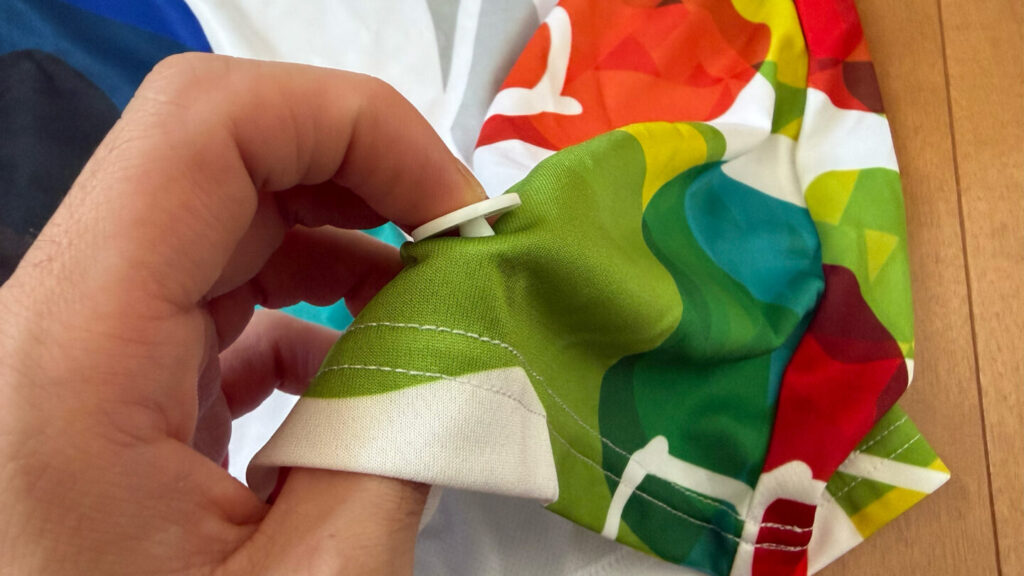 ミズノ ランナップ ゼッケンホルダー|31らん（さいらん）