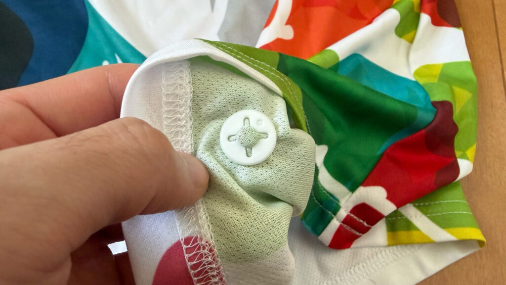 ミズノ ランナップ ゼッケンホルダー|31らん（さいらん）