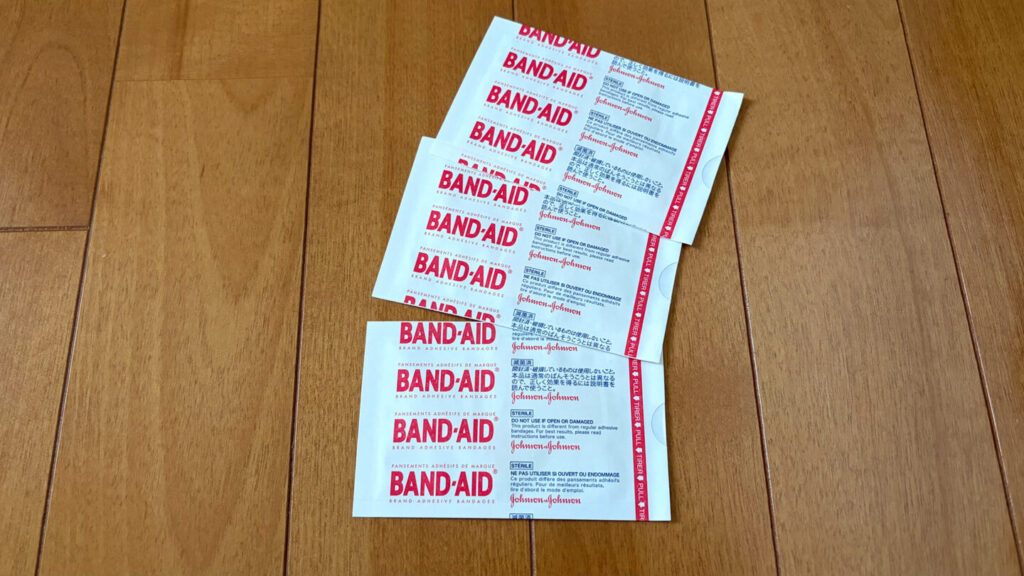 マラソン持ち物「ばんそうこう」｜31らん（さいらん）