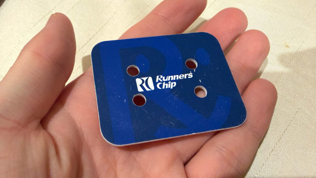 マラソン持ち物「計測チップ」｜31らん（さいらん）