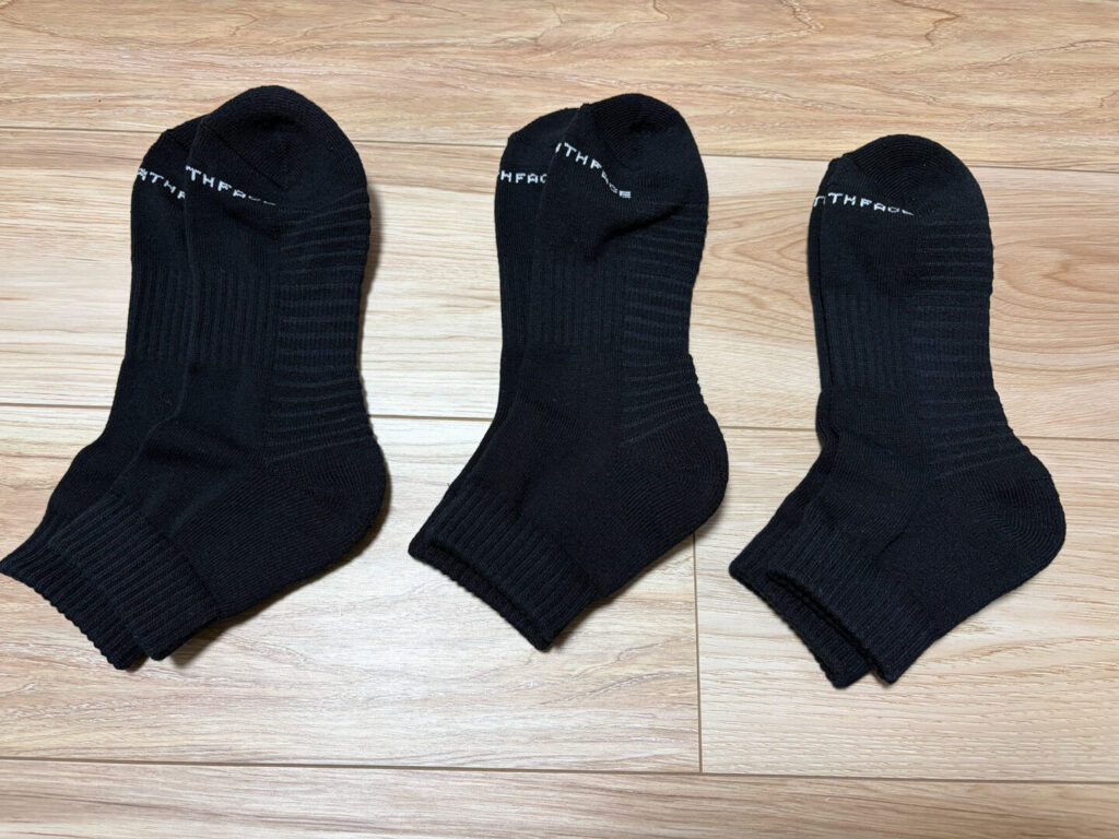 ランニング アンイーブン ドライ 3P アンクル|31らん(さいらん)